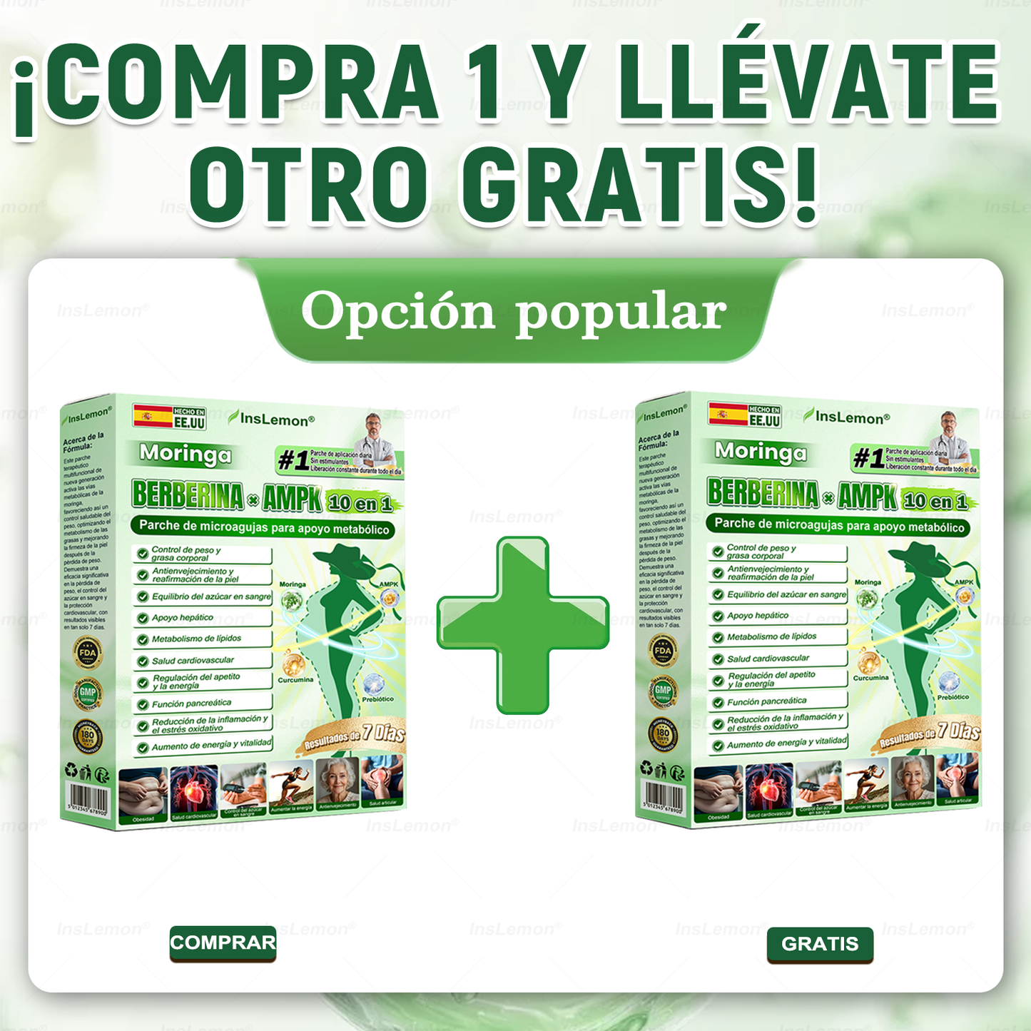 🎁 ¡Solo quedan 5 cajas! Disfruta ahora de un 50% de descuento adicional. Recupera tu forma y cuida tu salud. ¡Pierde peso ahora o no tendrás otra oportunidad hasta el próximo año!
